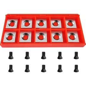 11×11×2.0mm Square Carbide Inserts, Carbide Lathe Tools, Quality Solid Tungsten Steel, No Second-Hand Materials, Cutter For Spiral Helical Planer Cutter Head or lathe Turning Tipped in Kuwait