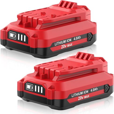 2Pack V20 4000mAh Batteries Replacement for Craftsman 20V Battery | Compatible with Craftsman 20Volt Battery CMCB202 CMCB205 CMCB204 CMCB201 CMCB206 Cordless Power Tools in Kuwait