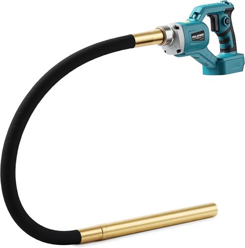 Handheld Concrete Vibrating Tool, Compatible with Makita 18V Batteries | 600W Cordless Electric Vibrator, 4ft Shaft Rod, No Battery, Portable Pencil Cement Vibrarator, Remove Air Bubble in Kuwait