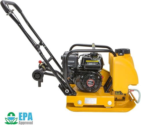 Stark USA Stark 6.5HP Water Tank Gasoline Vibratory Compactor + Gas Tamper Jumping Jack Landscapes Asphalt Construction Equipment COMBO EPA CARB in Kuwait