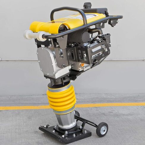 Stark USA Stark 6.5HP Water Tank Gasoline Vibratory Compactor + Gas Tamper Jumping Jack Landscapes Asphalt Construction Equipment COMBO EPA CARB in Kuwait