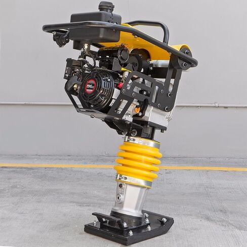 Stark USA Stark 6.5HP Water Tank Gasoline Vibratory Compactor + Gas Tamper Jumping Jack Landscapes Asphalt Construction Equipment COMBO EPA CARB in Kuwait