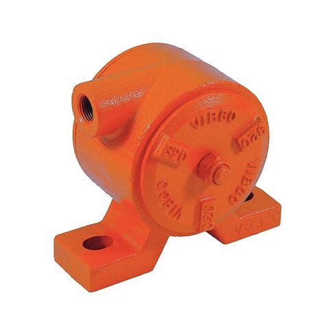 VS-320 Silent Pneumatic Turbine Vibrator, 600 lb. Force, 6800 VPM, 11 CFM, 80 psi, 4" Bolt Pattern in Kuwait