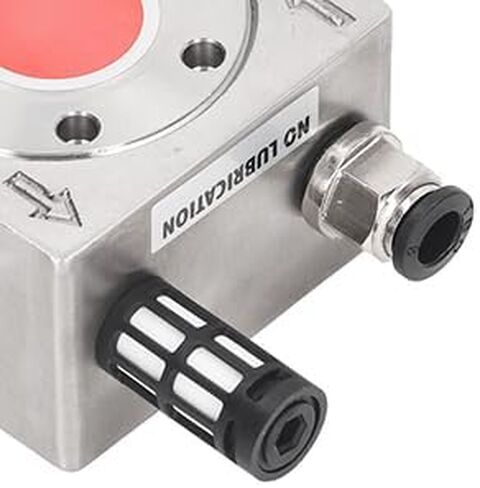 G1/4" Pneumatic Air Turbine Vibrator for Shaking Hoppers, with 60-75 dBa Quiet, GT13 High frequency Stainless Steel Industrial Air Vibrator for Material Flow in Kuwait