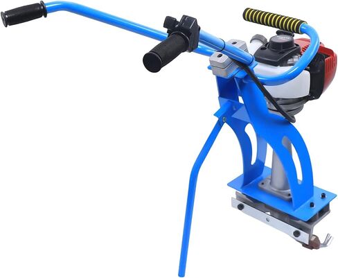 4 Stroke Gas Concrete Wet Screed, Commercial Power Screed Vibratory Screed Power Unit Wet Concrete Screed Board Cement, 35.8CC Steel Cement Vibrator Gasoline Concrete Wet Screed Fits 1-5M Blade in Kuwait