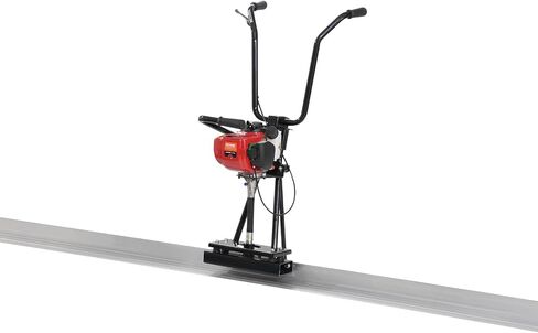 VEVOR Concrete Power Screed, 11ft Aluminum Board Straight Edge Bar Set, 4 Stroke Cement Finishing Vibrating Motor with Height Adjustable Handles, High Efficient Concrete Tools 6500RPM in Kuwait