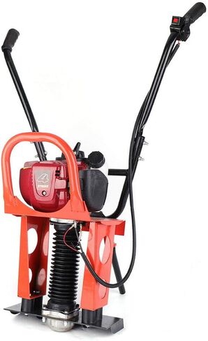 4 Stroke Gas Concrete Wet Screed Commercial Power Screed Vibratory Screed Power Unit Wet Concrete Screed Board Cement 37.7CC 1.2HP Road Construction Fits 1-6M Blade in Kuwait