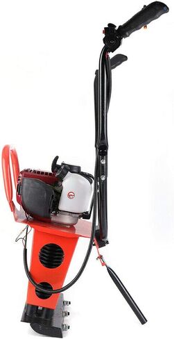 4 Stroke Gas Concrete Wet Screed Commercial Power Screed Vibratory Screed Power Unit Wet Concrete Screed Board Cement 37.7CC 1.2HP Road Construction Fits 1-6M Blade in Kuwait