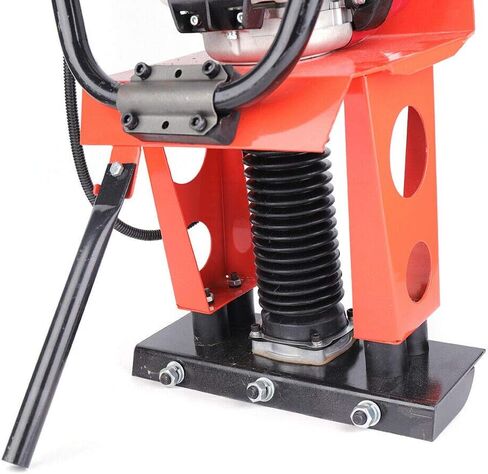 4 Stroke Gas Concrete Wet Screed Commercial Power Screed Vibratory Screed Power Unit Wet Concrete Screed Board Cement 37.7CC 1.2HP Road Construction Fits 1-6M Blade in Kuwait