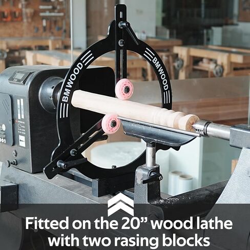 Woodturning Steady Rest MC-FS9 for 16inch,18inch and 20inch Swing Size Lathe for Spindle Woodturning. in Kuwait