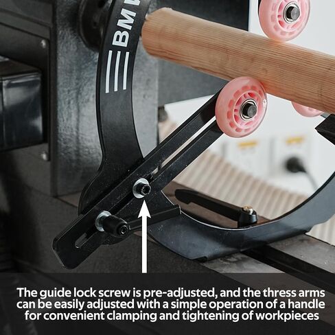 Woodturning Steady Rest MC-FS9 for 16inch,18inch and 20inch Swing Size Lathe for Spindle Woodturning. in Kuwait