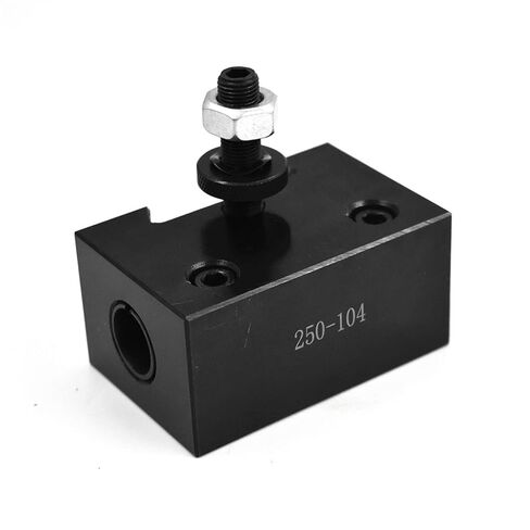 AXA 250-104 Heavy Duty Boring Bar Holder for Wedge Type Tool Post for Mini Lathe up to 12In, Quick Change Metal Lathe Tool Post for Turning Tools in Kuwait