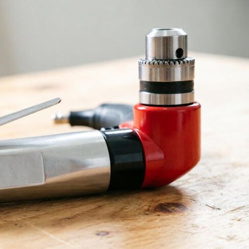 Pneumatic Drill Professional Power Drill Corner Pneumatic Tool Alloy Body Ergonomic Lever High-Speed Motor suitable for construction assembly projects in Kuwait