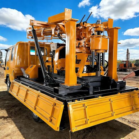 Truck Mounted Hydraulic Drilling Machine for Deep Well Drilling | 200m 300m 400m 600m Suitable For Water Well Drilling, Foundation Engineering And Complex Soil Formations in Saudi Arabia
