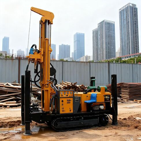 Pneumatic Bore Well Drill Rig | Portable Deep Water Well Drilling Machine | Bore Well Drilling Machine for Irrigation, Residential Water Supply, and Geological Exploration with High Accuracy. in Kuwait