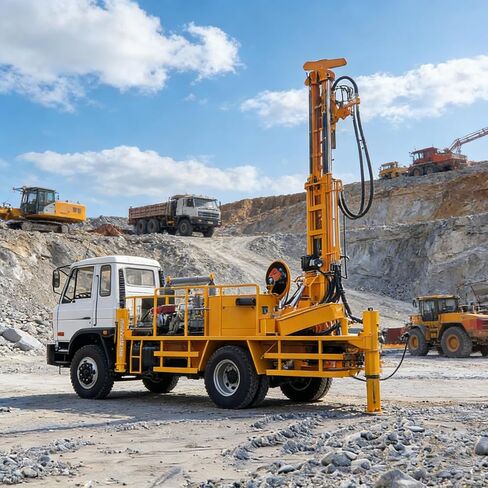 200m Rock Drilling Rig Truck with Intelligent Hydraulic Drilling System | Engineered For Hard Rock Formations, Quarry Operations And Deep Borehole Drilling in Kuwait