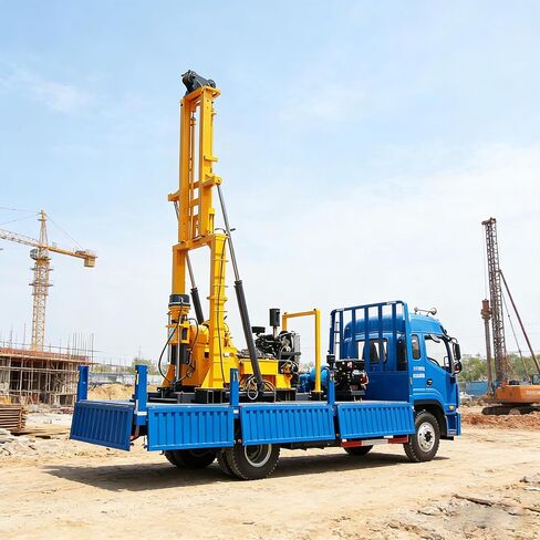300m 500m 600m Heavy Duty Truck Drilling Rig for Deep Borehole Applications | Hydraulic Water Well Drilling Rig Suitable For Geological Drilling Rig Operations In Mining And Construction Environments in Kuwait