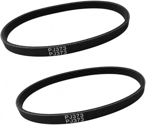 2 Pack PJ373 V Belt for Husky Air Compressors, Replacement Belt for H1504ST A700062 Pumps and Stanley Bostitch AB-9075316 in Kuwait