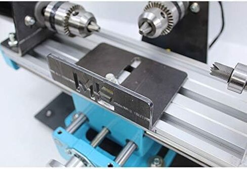 Micro Metal Lathe - High Precision Milling Machine, 7000 RPM with 7 Adjustable Speeds for DIY Woodworking and Hobbyists in Kuwait