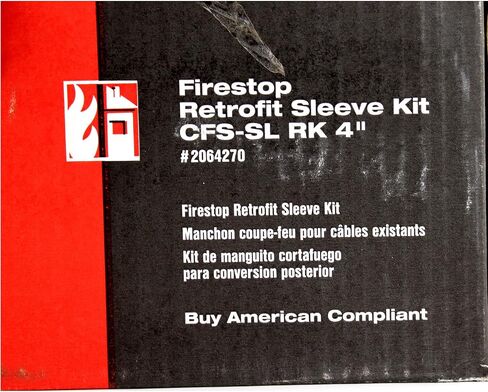 Hilti CFS-SL RK 4" Firestop Retrofit Sleeve Kit 2064270 in Kuwait