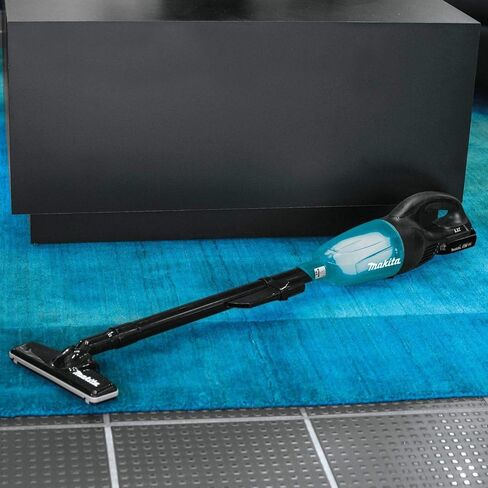 Makita XLC02R1B 18V LXT Lithium-Ion Compact Cordless Vacuum Kit (2.0Ah) (Renewed) in Kuwait