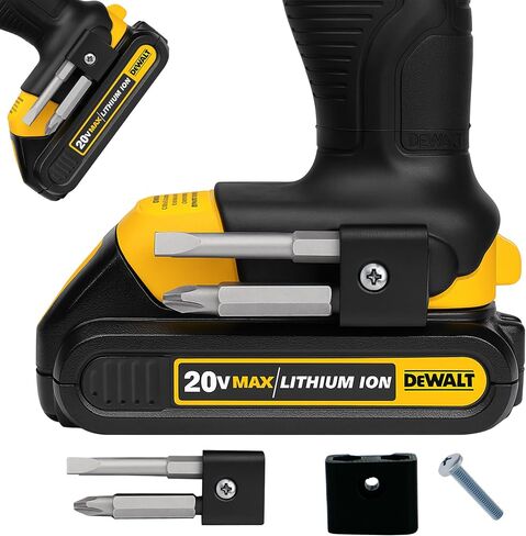 Magnetic Bit Holder for DEWALT 20V Drill Driver Bits Set Low Profile Tool 3D Printed in Kuwait
