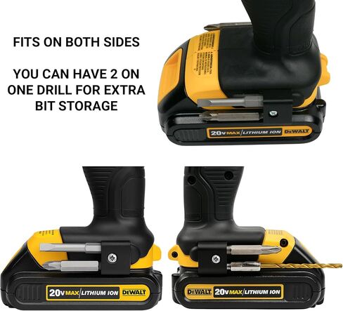 Magnetic Bit Holder for DEWALT 20V Drill Driver Bits Set Low Profile Tool 3D Printed in Kuwait