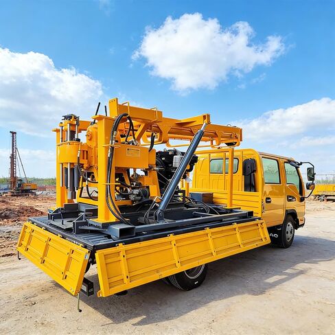 Hydraulic Drilling Rig with Automatic Pressure Control System | 200m 300m 400m 600m High Efficiency Drilling System for Geological Exploration and Deep Rock Drilling Applications in Kuwait