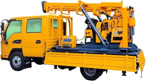 Hydraulic Drilling Rig with Automatic Pressure Control System | 200m 300m 400m 600m High Efficiency Drilling System for Geological Exploration and Deep Rock Drilling Applications in Kuwait