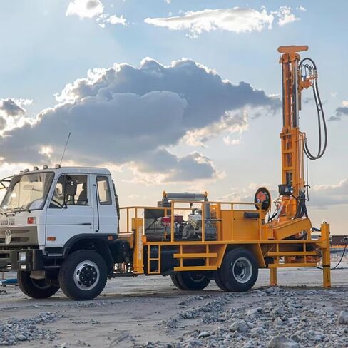 200m Mobile Hydraulic Drilling System for Rock and Soil Exploration | Efficient Multi Strata Drilling Machine For Construction, Mining And Well Drilling Projects in Kuwait
