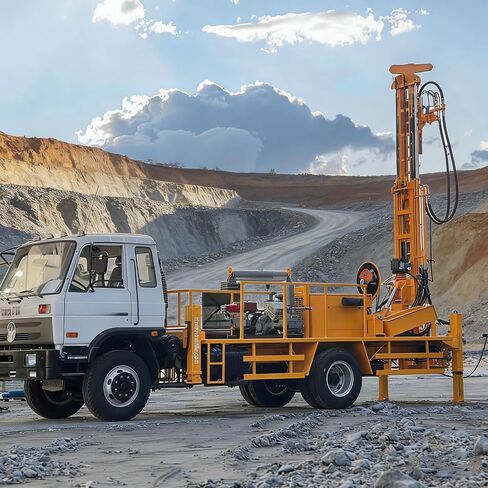 200m Vehicle Mounted Drilling Machine with High Efficiency System | Supports Geological Drilling, Foundation Drilling And Mining Exploration Tasks in Kuwait