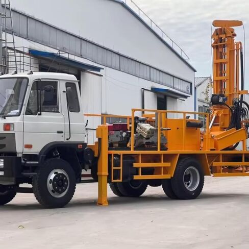 200m Truck Mounted Drilling Equipment for Water Well Construction | Reliable Water Well Drilling Rig Machine For Rural Water Supply And Irrigation Projects in Kuwait
