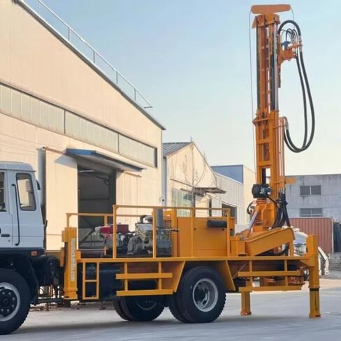 200m Truck Mounted Drilling Equipment for Water Well Construction | Reliable Water Well Drilling Rig Machine For Rural Water Supply And Irrigation Projects in Kuwait