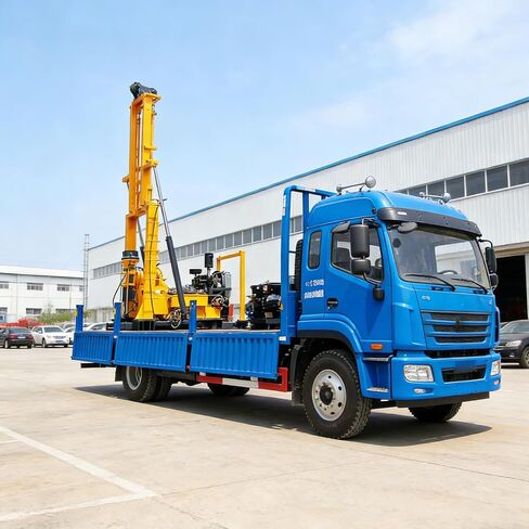 Mobile Drilling Rig with Automatic Pressure Management | 200m 300m 400m 600m Suitable For Rock And Soil Drilling Rig Applications Across Diverse Geological Conditions in Kuwait