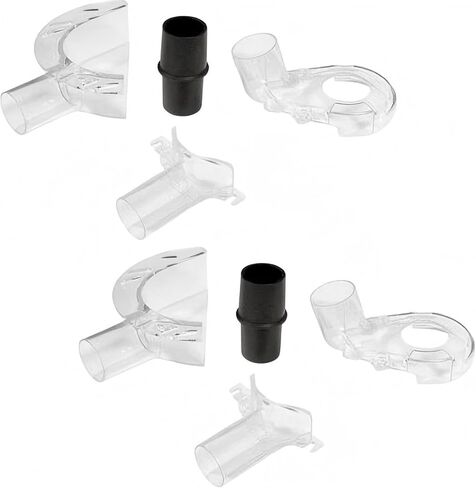 (2Pack) RA1173AT Routers Dust Extraction Kits - for Bosch 1617EVSPK Vacuum Cleaner Replacement Hood Kit - 3 Piece Hood in Kuwait