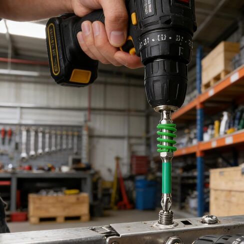 3Pcs 65/70/90mm Spring Screwdriver Bits Magnetic Anti-Slip Hex Shank Drill Head Screwdriver Bit DIY Woodworking Repair Accessories in Kuwait