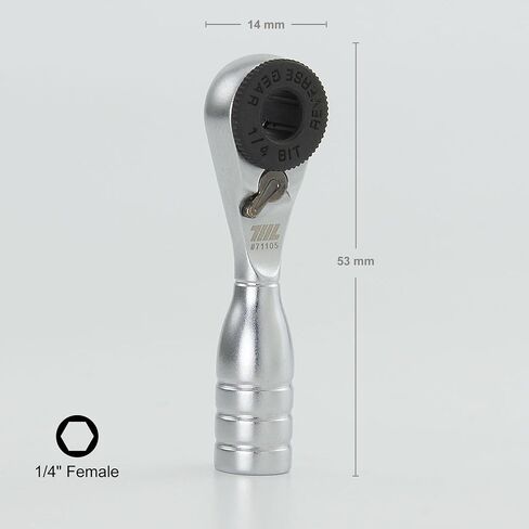 711L Mini Ratchet Wrench and 8 PCS 50mm Hex Bits Bundle in Kuwait
