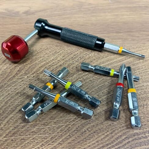711L Mini Ratchet Wrench and 8 PCS 50mm Hex Bits Bundle in Kuwait