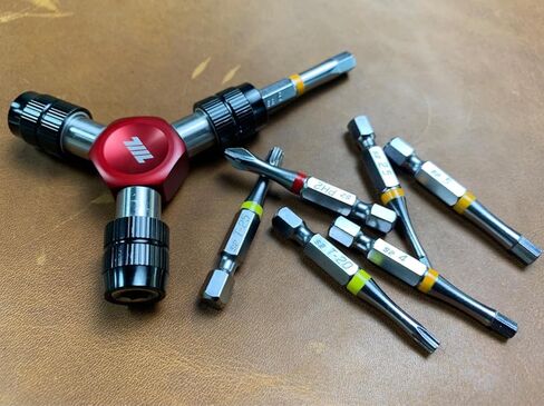 711L Mini Ratchet Wrench and 8 PCS 50mm Hex Bits Bundle in Kuwait