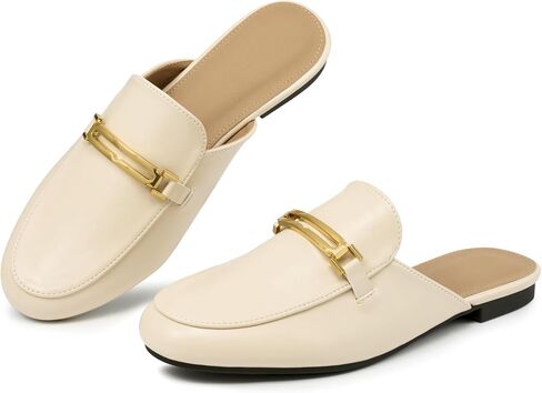 Alicegana Slip On Mules for Women: Comfortable Business Casual Shoes | Leightweight Backless Loafers with Skin-Friendly Lining for Commutes & Office - Closed Toe Work Flats 2026 in Kuwait