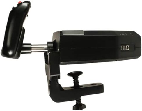 Logitech G PRO Flight Yoke System, Professional Simulation Yoke and Throttle Quadrant, 3 Modes, 75 Programmable Controls, Configurable Throttle Knobs, Steel Shaft, USB, PC - Black in Saudi Arabia
