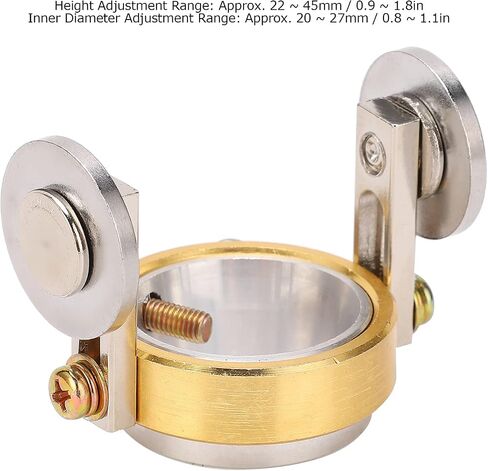 Bewinner Cutting Roller Guide Wheel Spacer with Brass Plating, High Speed Steel for Oxygen Cutter 60AAG60/SG55, Adjustable Height 22-45mm, Plasma Cutting Nozzle Guide in Kuwait