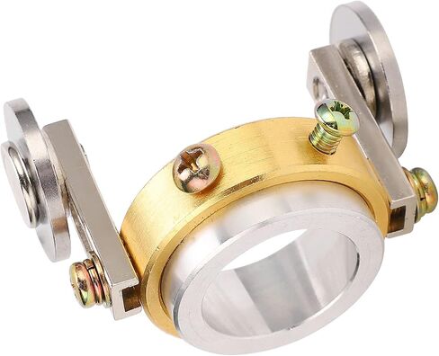 Bewinner Cutting Roller Guide Wheel Spacer with Brass Plating, High Speed Steel for Oxygen Cutter 60AAG60/SG55, Adjustable Height 22-45mm, Plasma Cutting Nozzle Guide in Kuwait