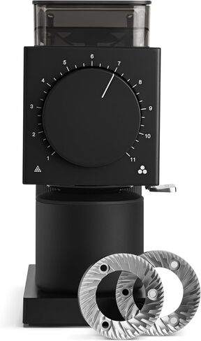 Fellow Ode Gen 2 64mm Flat Burr Coffee Grinder, Single Dose, Electric | Quiet, Anti-Static Coffee Bean Grinder, 31 Grind Settings, Stainless Steel, for Pour Over, French Press & Cold Brew in Kuwait