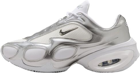 Nike Women's Air Max Muse in White/Metallic Silver/Pure Platinum in Kuwait