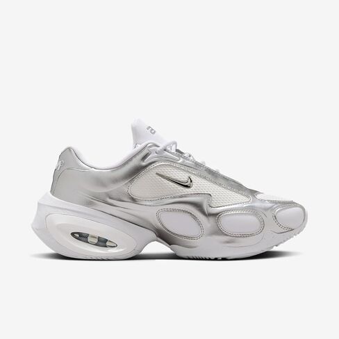 Nike Women's Air Max Muse in White/Metallic Silver/Pure Platinum in Kuwait