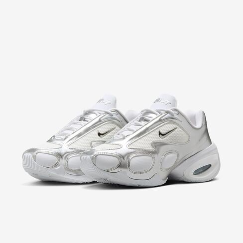 Nike Women's Air Max Muse in White/Metallic Silver/Pure Platinum in Kuwait