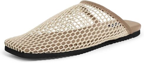 R0AM Women's Mesh Baboosh Mules in Kuwait