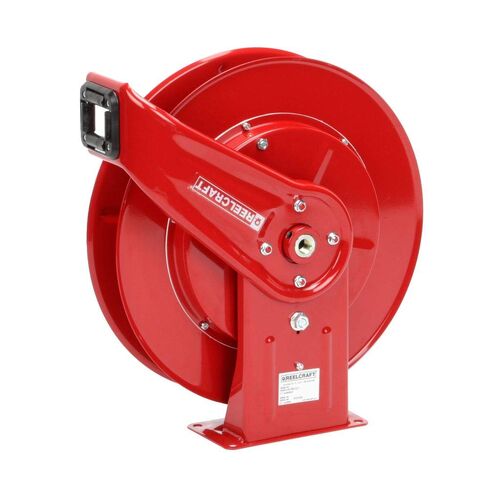Reelcraft 7900 OLP Heavy Duty Spring Retractable Hose Reel, 25' Air/Water Hose Not Included in Kuwait