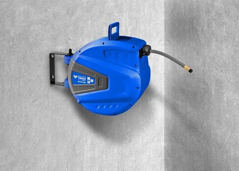 BRILLIANT TOOLS BT161100 DL Hose Reel Diameter 10 mm Connection 3/8 Inch PVC [Powered by KS Tools] in Kuwait